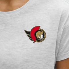NHL Heathered Core Ultra Light Grey|Heathered Core Ultra Light Grey Ottawa Senators lululemon Women's Cates T-Shirt