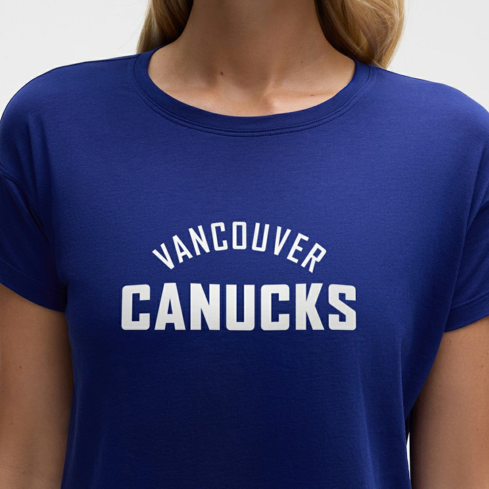 NHL Larkspur|Larkspur Vancouver Canucks lululemon Women's Cates T-Shirt