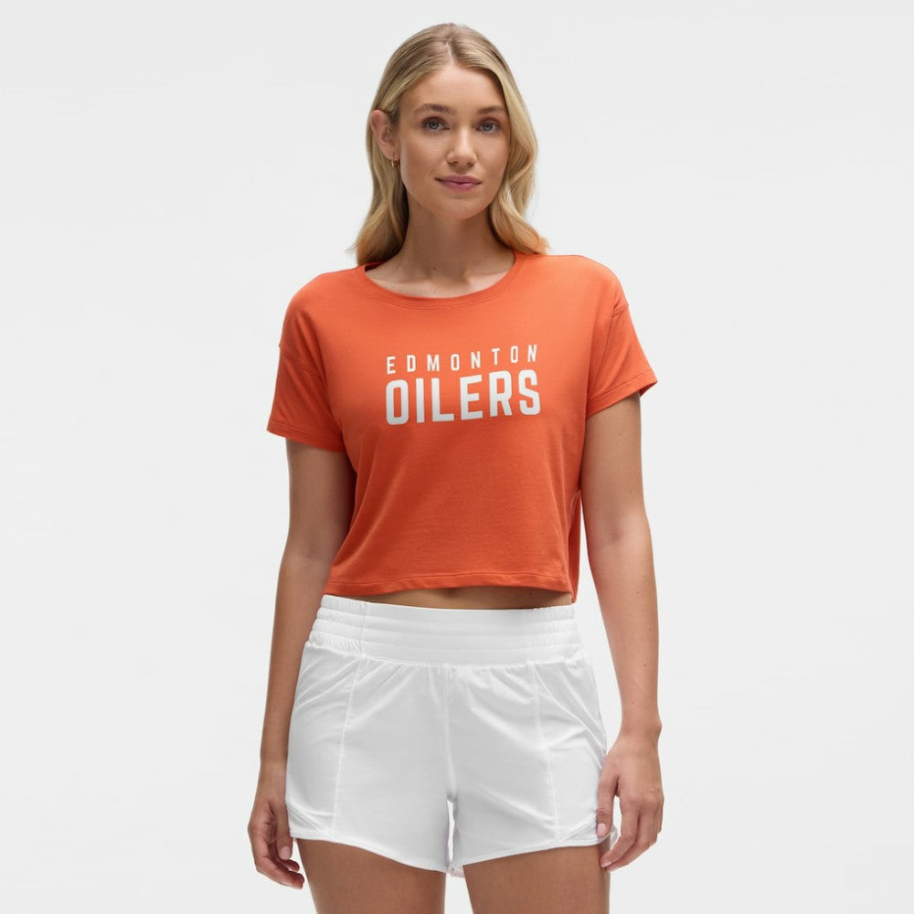 NHL Sienna|Sienna Edmonton Oilers lululemon Women's Cates T-Shirt