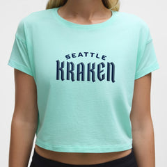 NHL Tranquil Blue|Tranquil Blue Seattle Kraken lululemon Women's Cates T-Shirt