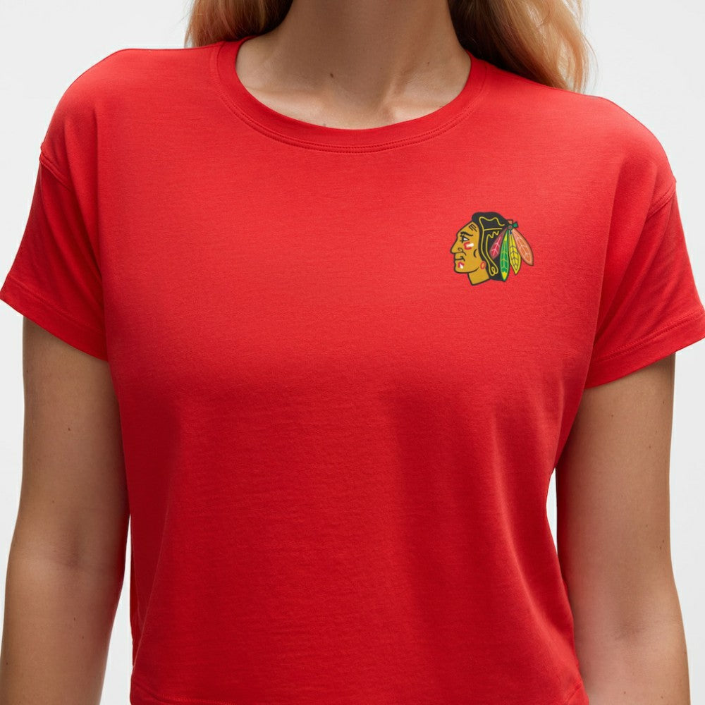 NHL True Red|True Red Chicago Blackhawks lululemon Women's Cates T-Shirt