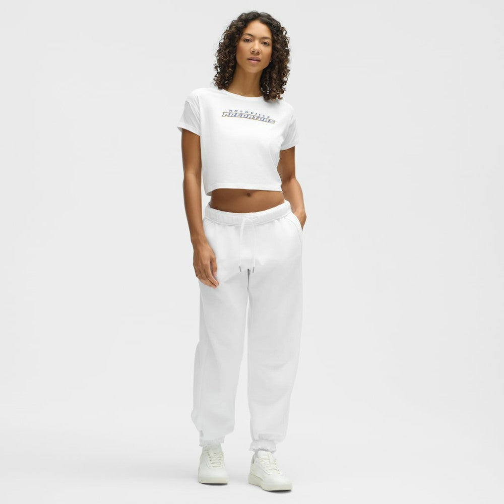 NHL White|White Nashville Predators lululemon Women's Cates T-Shirt