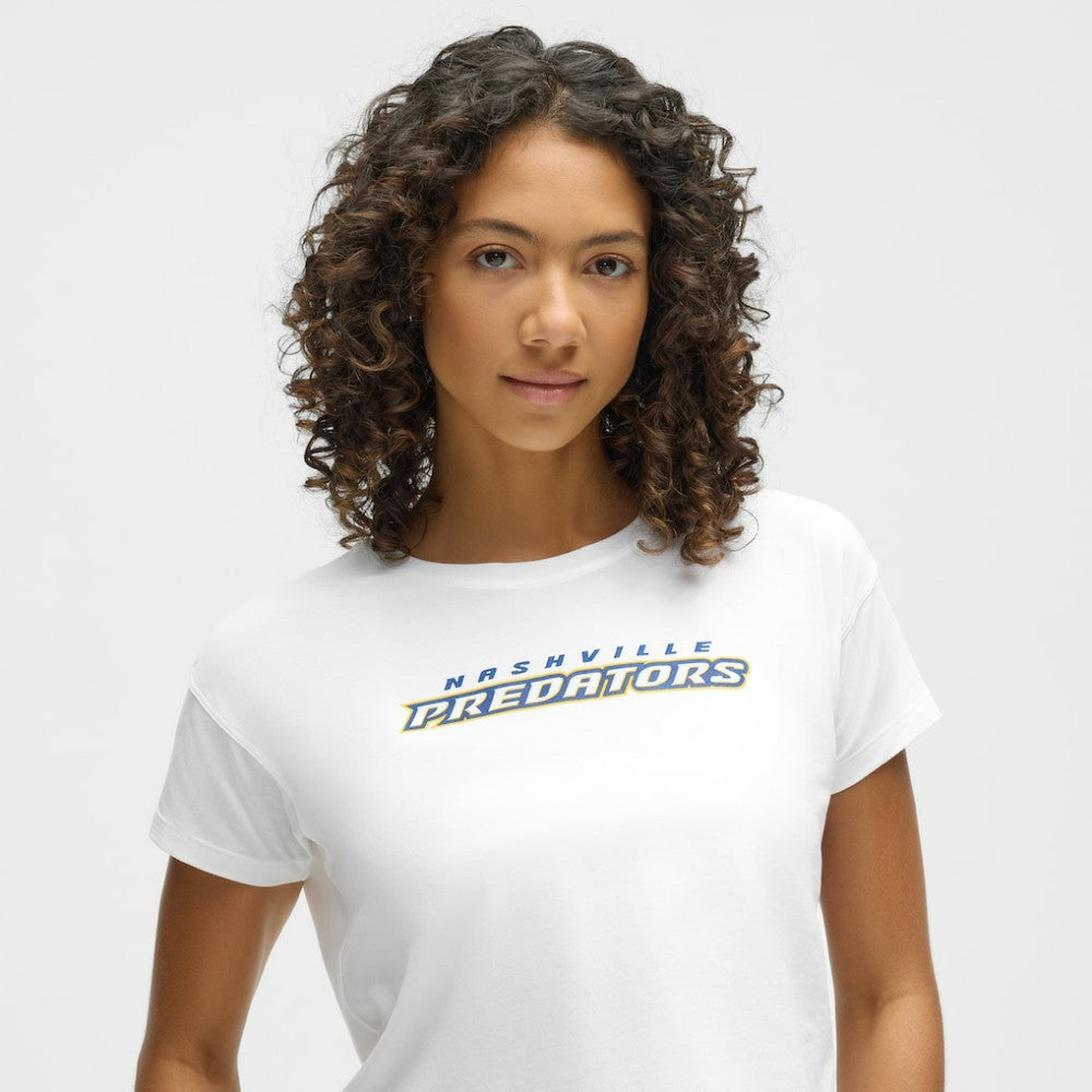 NHL White|White Nashville Predators lululemon Women's Cates T-Shirt