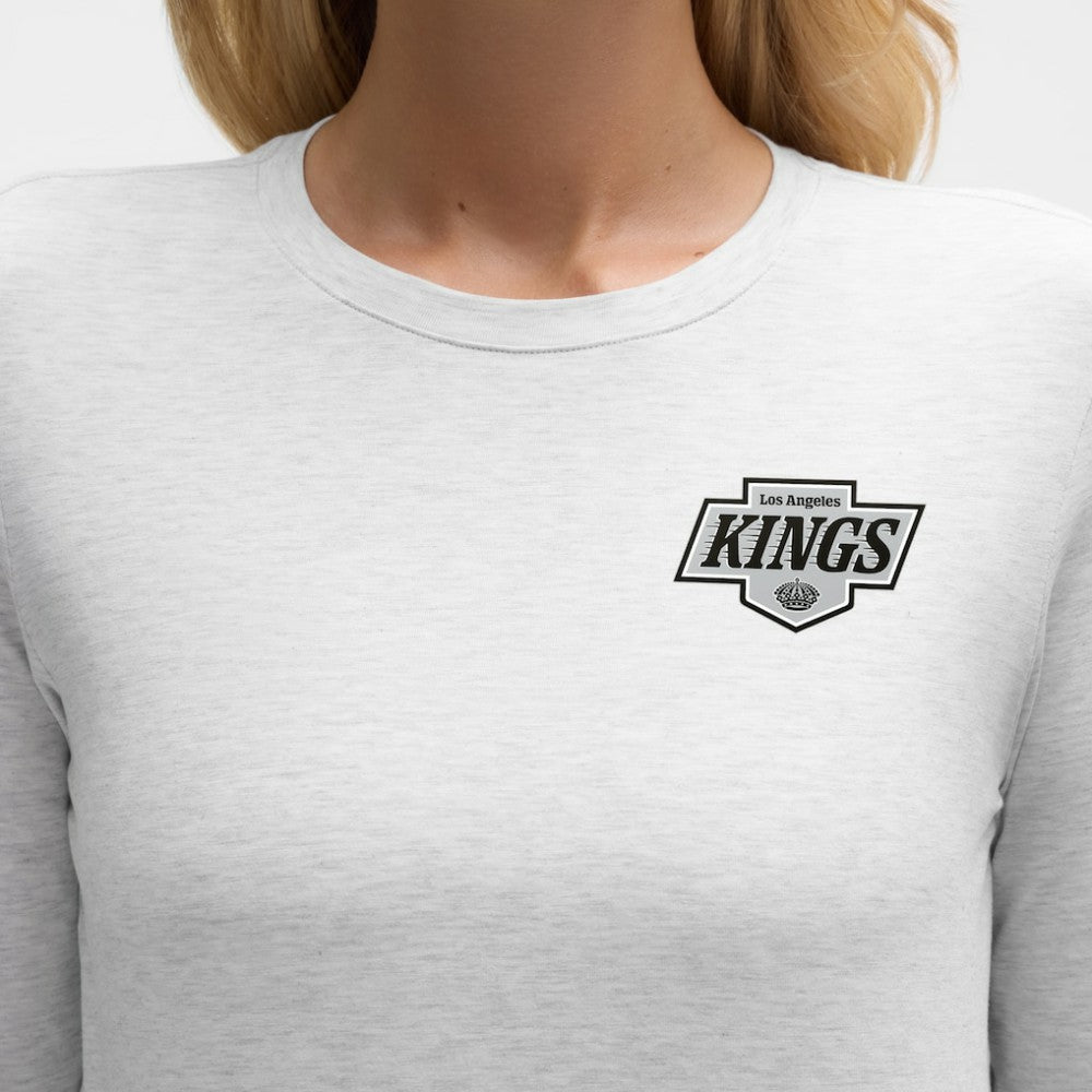 NHL Heathered Core Ultra Light Grey|Heathered Core Ultra Light Grey Los Angeles Kings lululemon Women's Love Long Sleeve T-Shirt