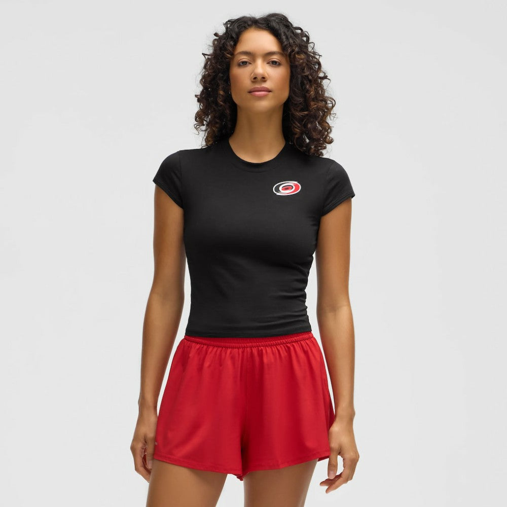 NHL Black|Black Carolina Hurricanes lululemon Women's Baby T-Shirt