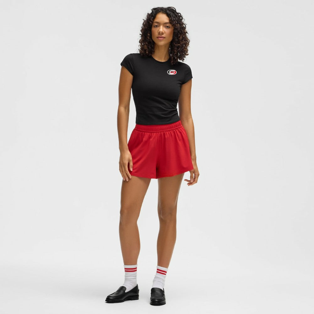 NHL Black|Black Carolina Hurricanes lululemon Women's Baby T-Shirt