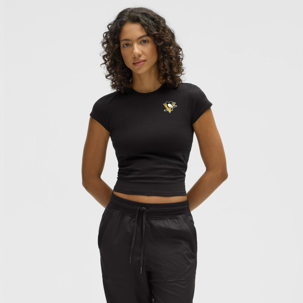 NHL Black|Black Pittsburgh Penguins lululemon Women's Baby T-Shirt
