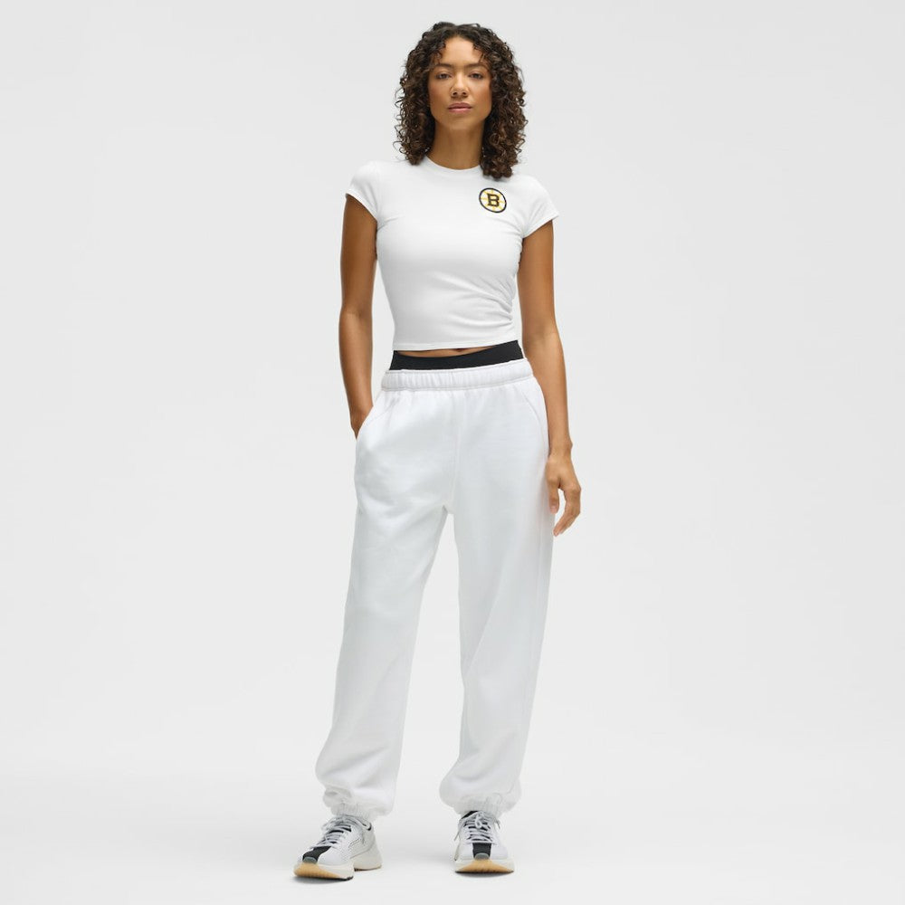 NHL White|White Boston Bruins lululemon Women's Baby T-Shirt