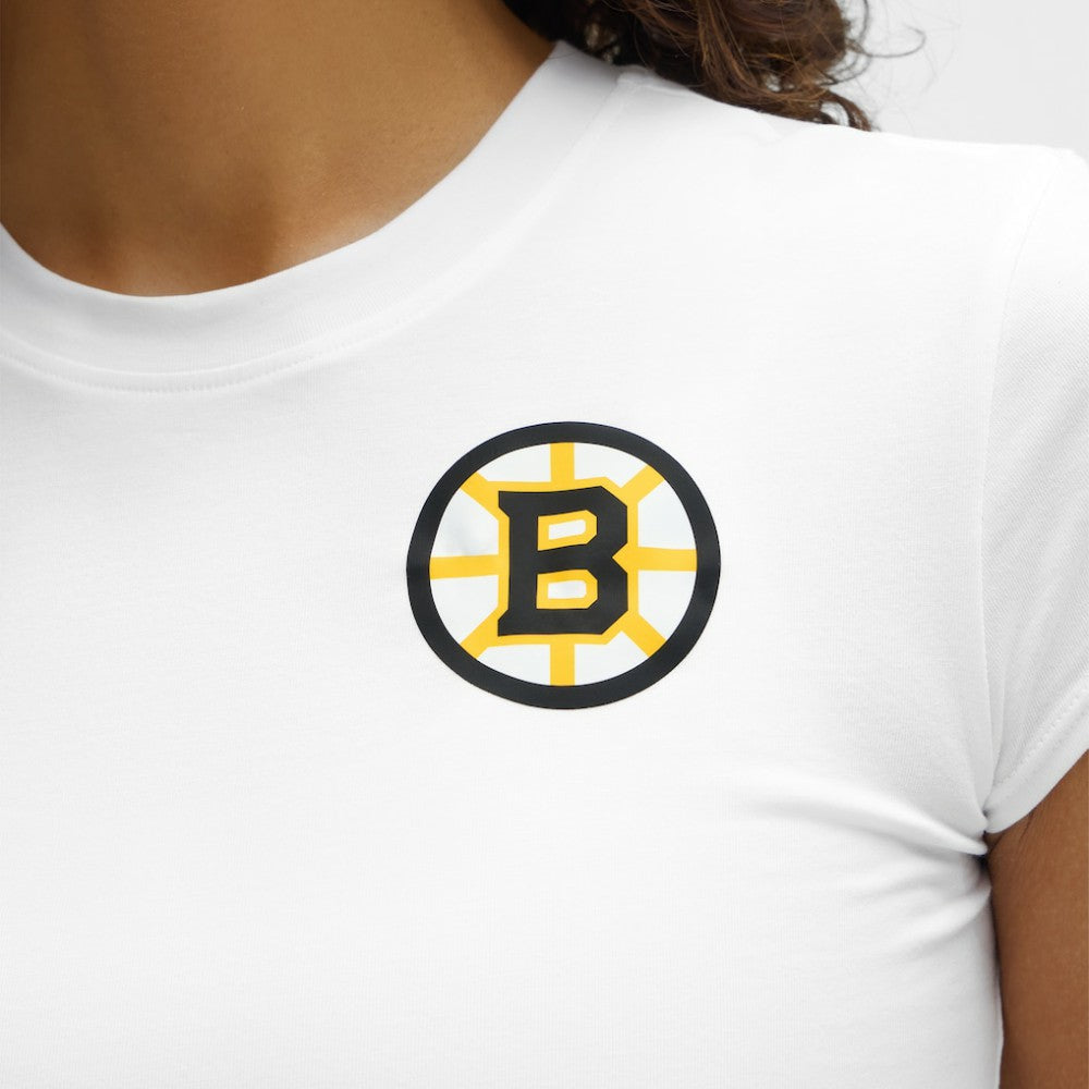 NHL White|White Boston Bruins lululemon Women's Baby T-Shirt