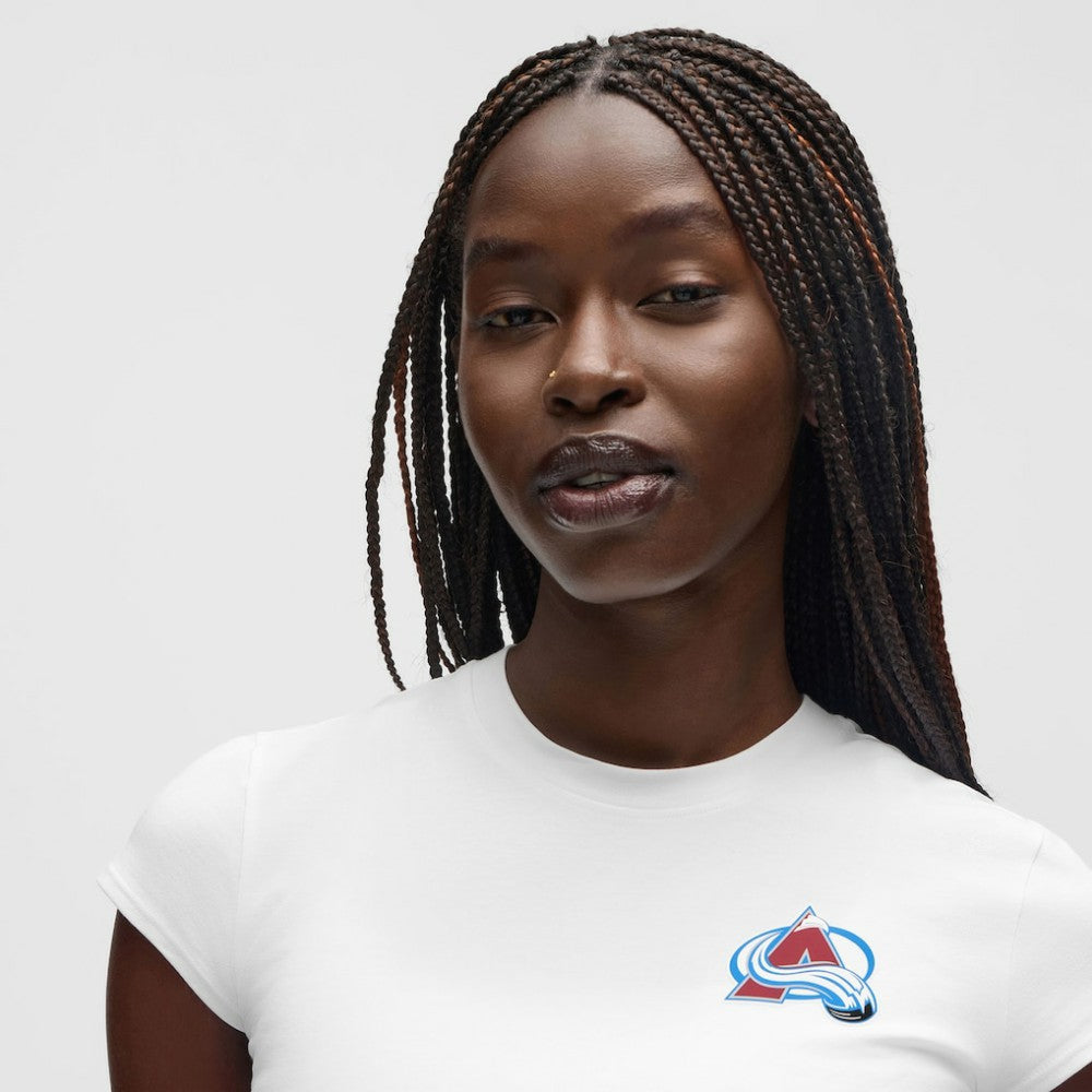 NHL White|White Colorado Avalanche lululemon Women's Baby T-Shirt