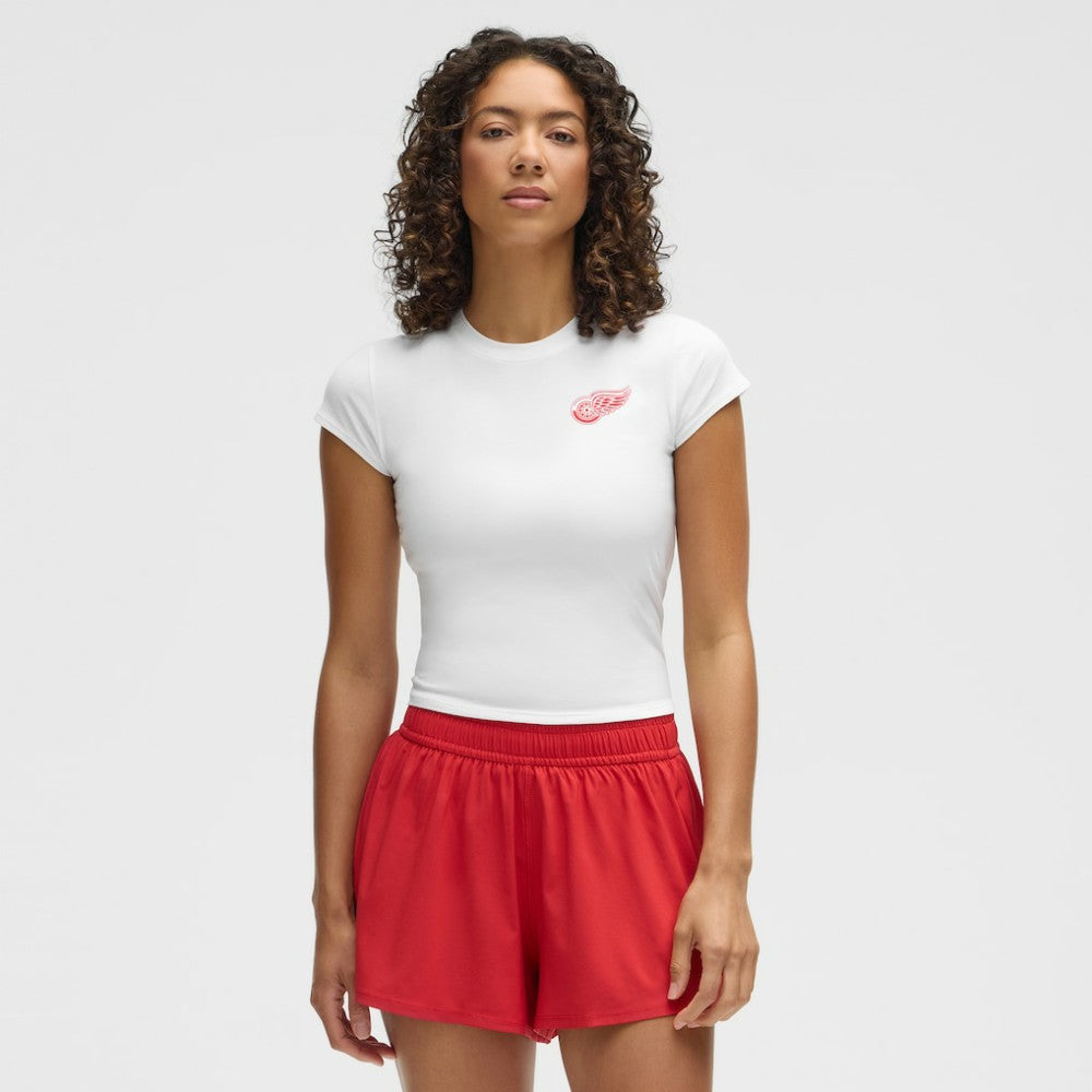 NHL White|White Detroit Red Wings lululemon Women's Baby T-Shirt