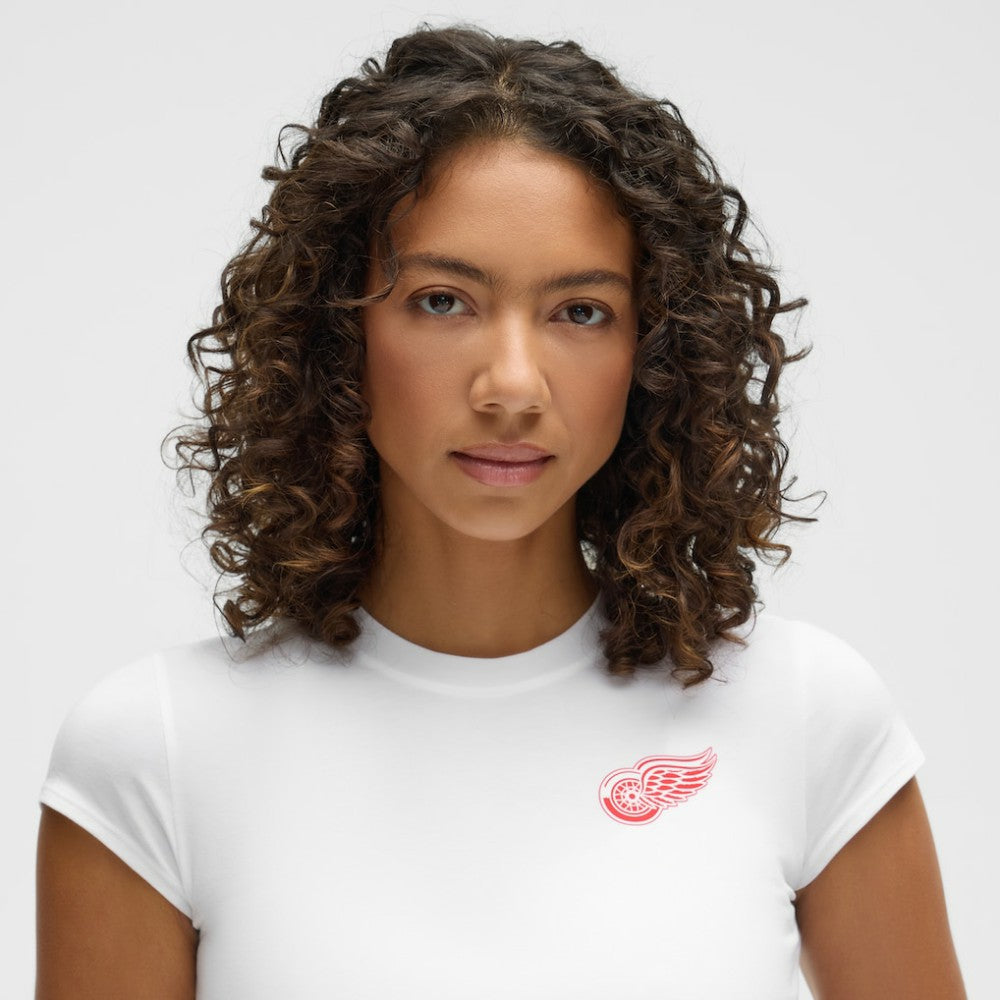 NHL White|White Detroit Red Wings lululemon Women's Baby T-Shirt