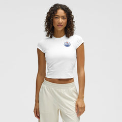 NHL White|White Edmonton Oilers lululemon Women's Baby T-Shirt