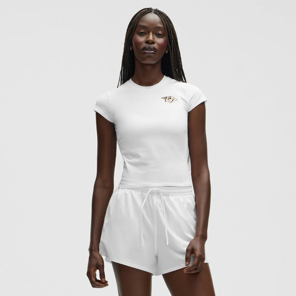 NHL White|White Nashville Predators lululemon Women's Baby T-Shirt
