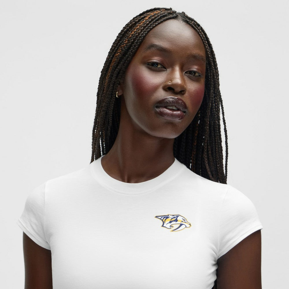 NHL White|White Nashville Predators lululemon Women's Baby T-Shirt