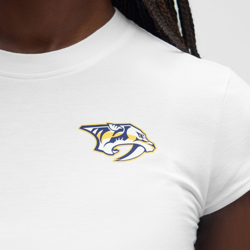 NHL White|White Nashville Predators lululemon Women's Baby T-Shirt