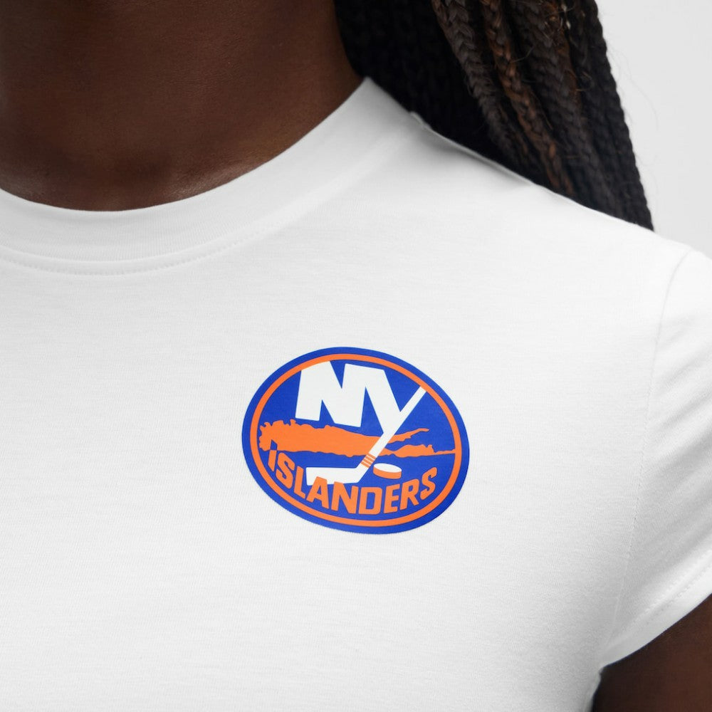 NHL White|White New York Islanders lululemon Women's Baby T-Shirt
