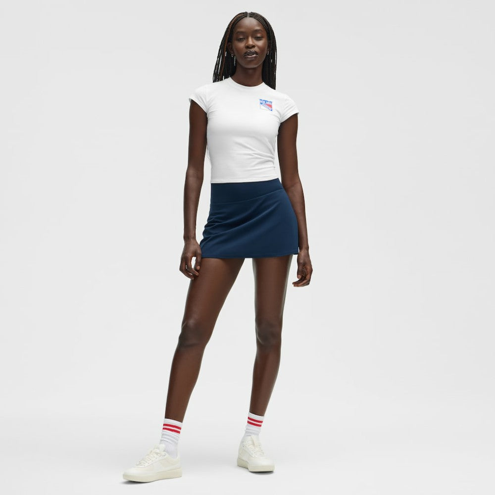 NHL White|White New York Rangers lululemon Women's Baby T-Shirt