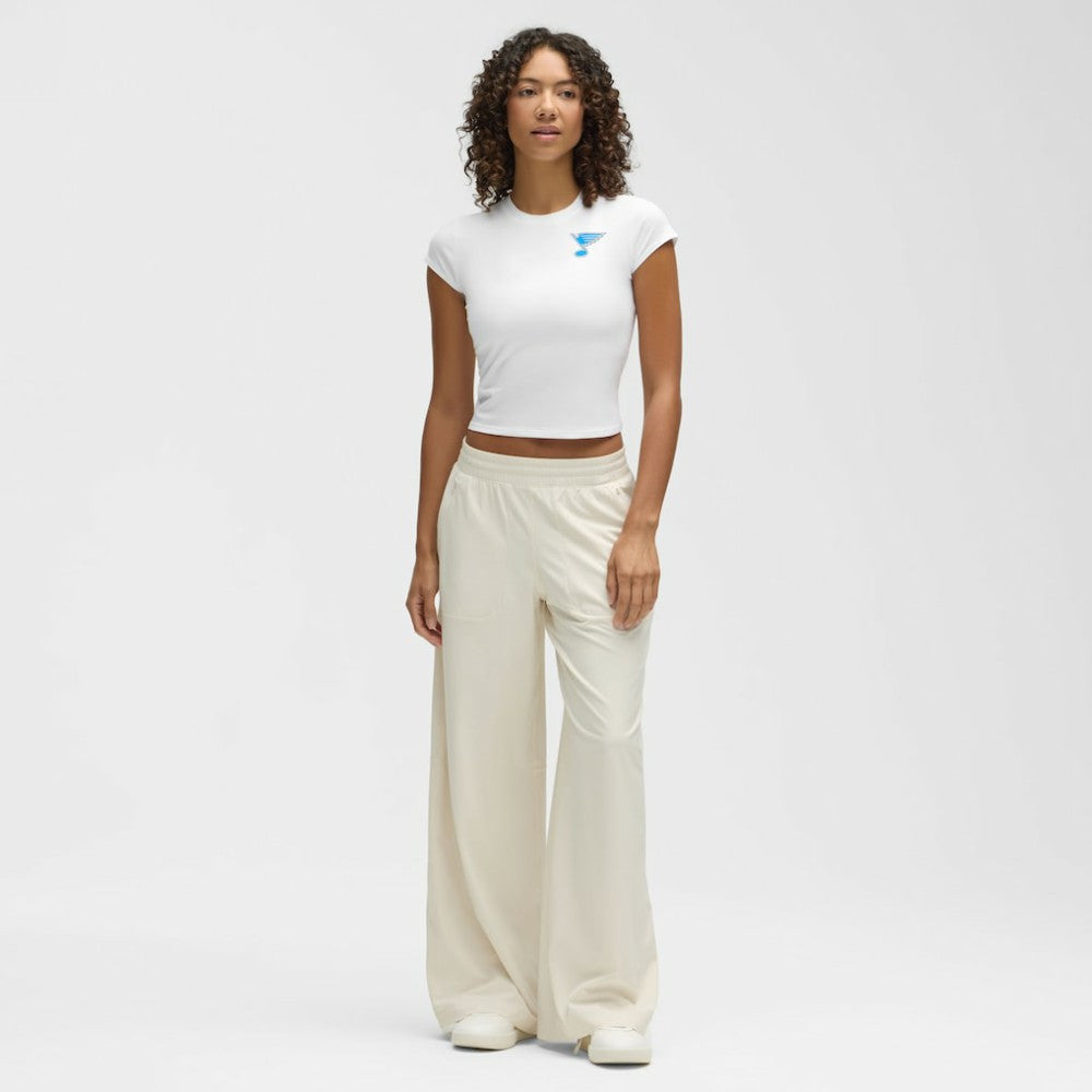 NHL White|White St. Louis Blues lululemon Women's Baby T-Shirt