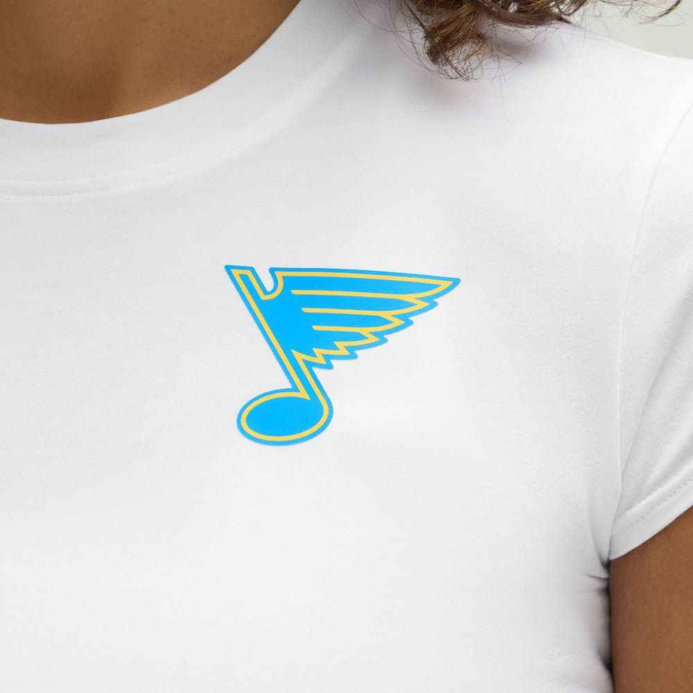 NHL White|White St. Louis Blues lululemon Women's Baby T-Shirt