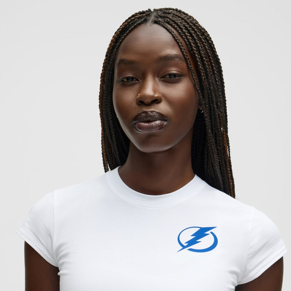 NHL White|White Tampa Bay Lightning lululemon Women's Baby T-Shirt