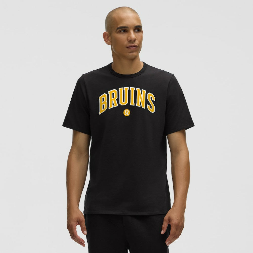 NHL Black|Black Boston Bruins lululemon Organic Cotton Classic-Fit T-Shirt