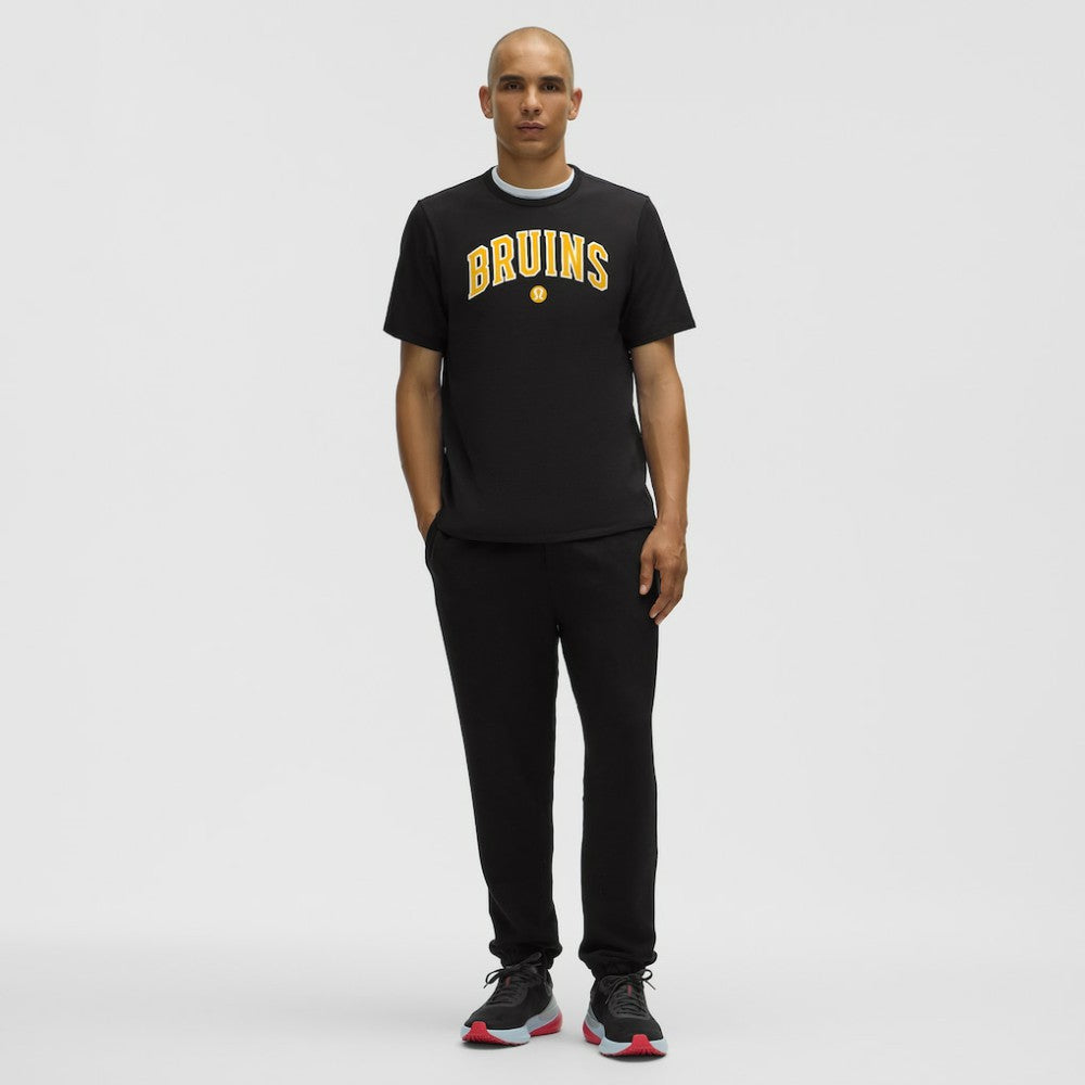 NHL Black|Black Boston Bruins lululemon Organic Cotton Classic-Fit T-Shirt