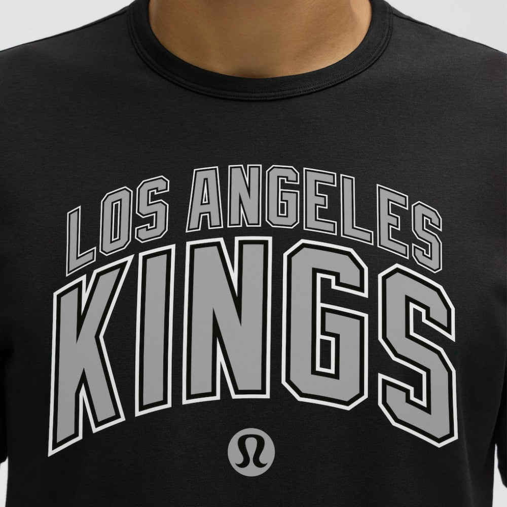 NHL Black|Black Los Angeles Kings lululemon Organic Cotton Classic-Fit T-Shirt