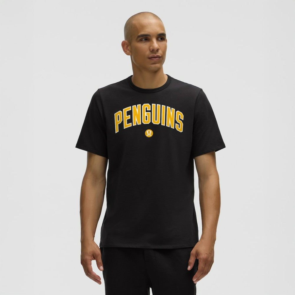NHL Black|Black Pittsburgh Penguins lululemon Organic Cotton Classic-Fit T-Shirt