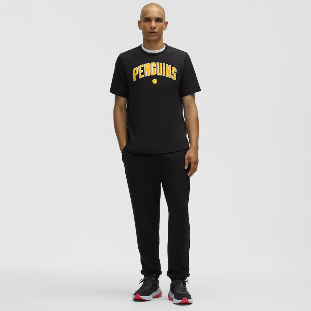 NHL Black|Black Pittsburgh Penguins lululemon Organic Cotton Classic-Fit T-Shirt