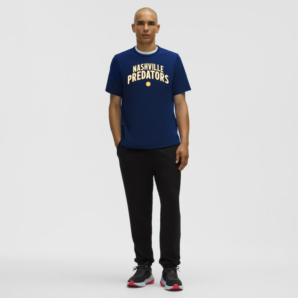 NHL Blue|Blue Nashville Predators lululemon Organic Cotton Classic-Fit T-Shirt