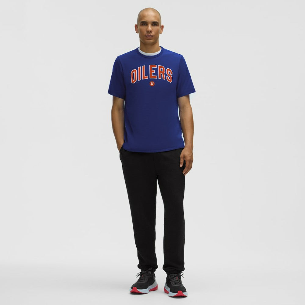 NHL Larkspur|Larkspur Edmonton Oilers lululemon Organic Cotton Classic-Fit T-Shirt