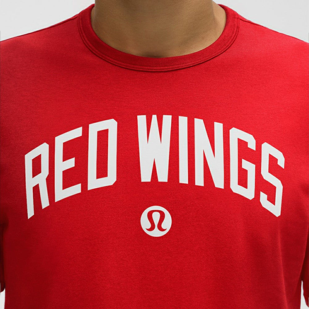 NHL True Red|True Red Detroit Red Wings lululemon Organic Cotton Classic-Fit T-Shirt