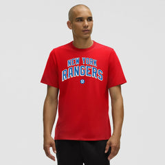 NHL True Red|True Red New York Rangers lululemon Organic Cotton Classic-Fit T-Shirt