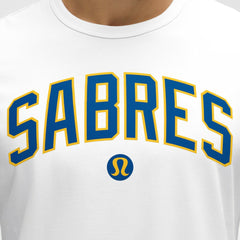 NHL White|White Buffalo Sabres lululemon Organic Cotton Classic-Fit T-Shirt