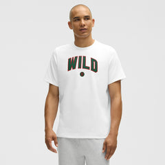 NHL White|White Minnesota Wild lululemon Organic Cotton Classic-Fit T-Shirt