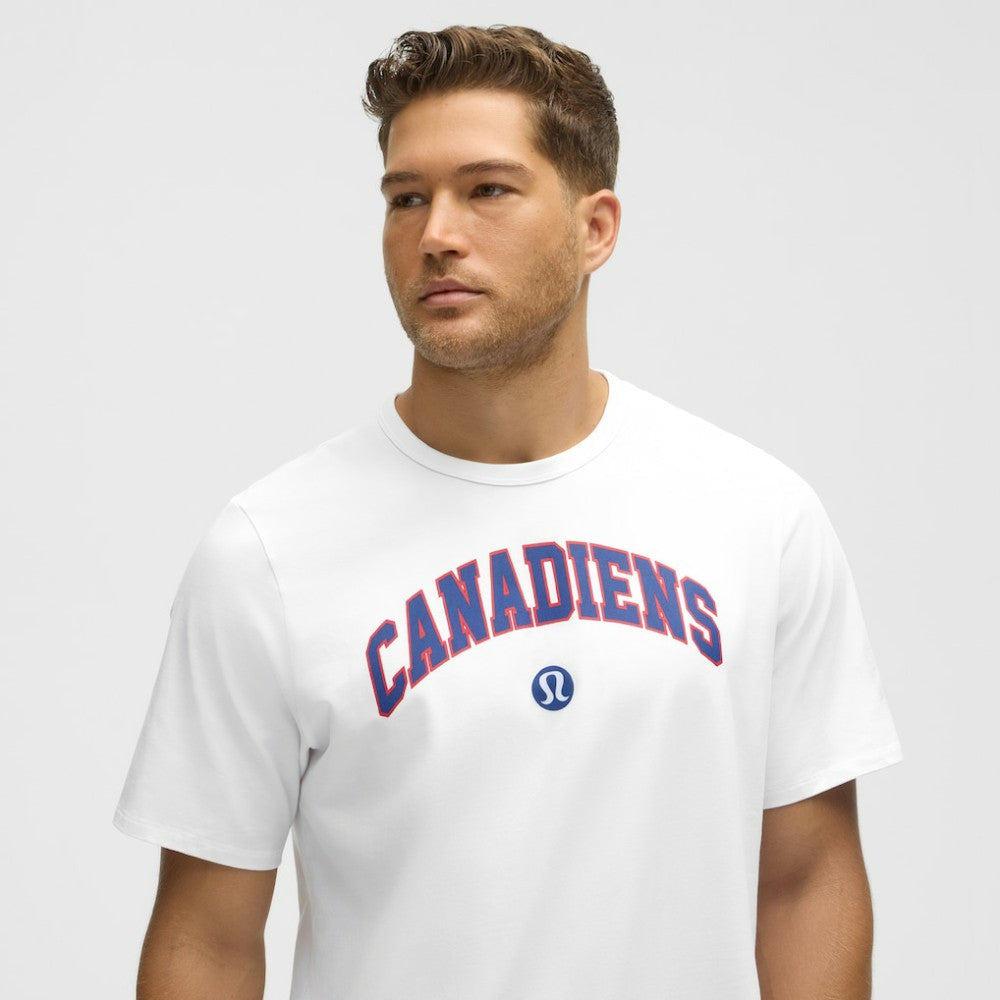 NHL White|White Montreal Canadiens lululemon Organic Cotton Classic-Fit T-Shirt