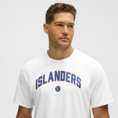 NHL White|White New York Islanders lululemon Organic Cotton Classic-Fit T-Shirt