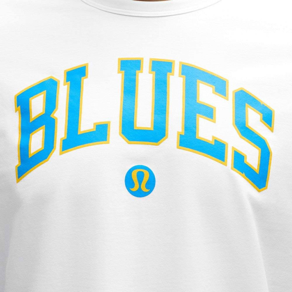 NHL White|White St. Louis Blues lululemon Organic Cotton Classic-Fit T-Shirt