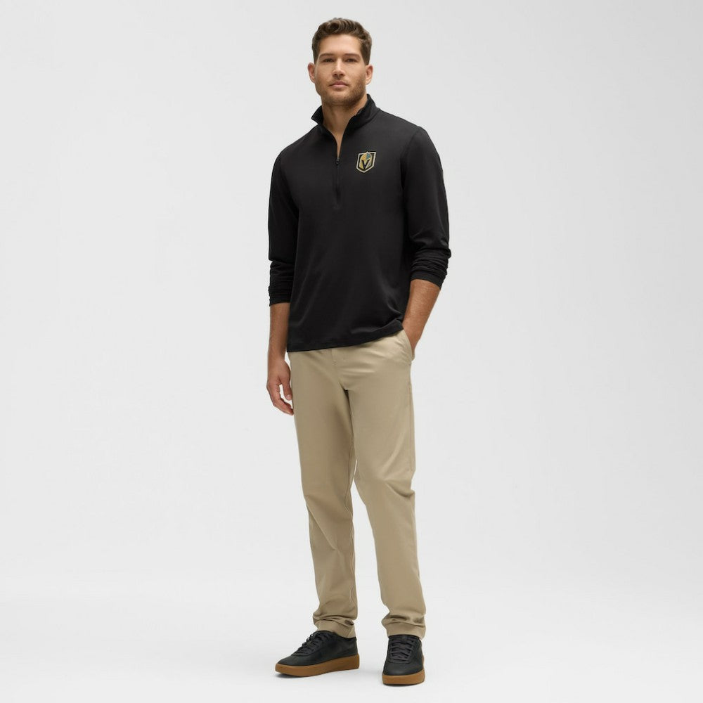 NHL Black|Black Vegas Golden Knights lululemon Soft Jersey Half-Zip Pullover