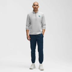 NHL Heather Gray|Heather Gray Seattle Kraken lululemon Soft Jersey Half-Zip Pullover