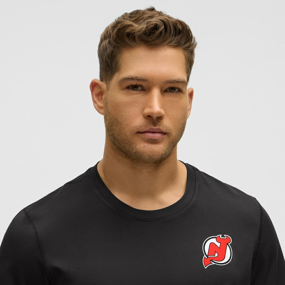 NHL Black|Black New Jersey Devils lululemon Soft Jersey T-Shirt