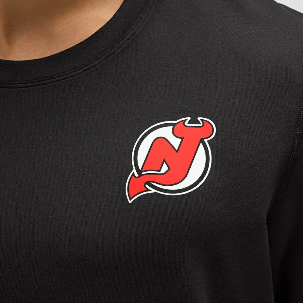 NHL Black|Black New Jersey Devils lululemon Soft Jersey T-Shirt