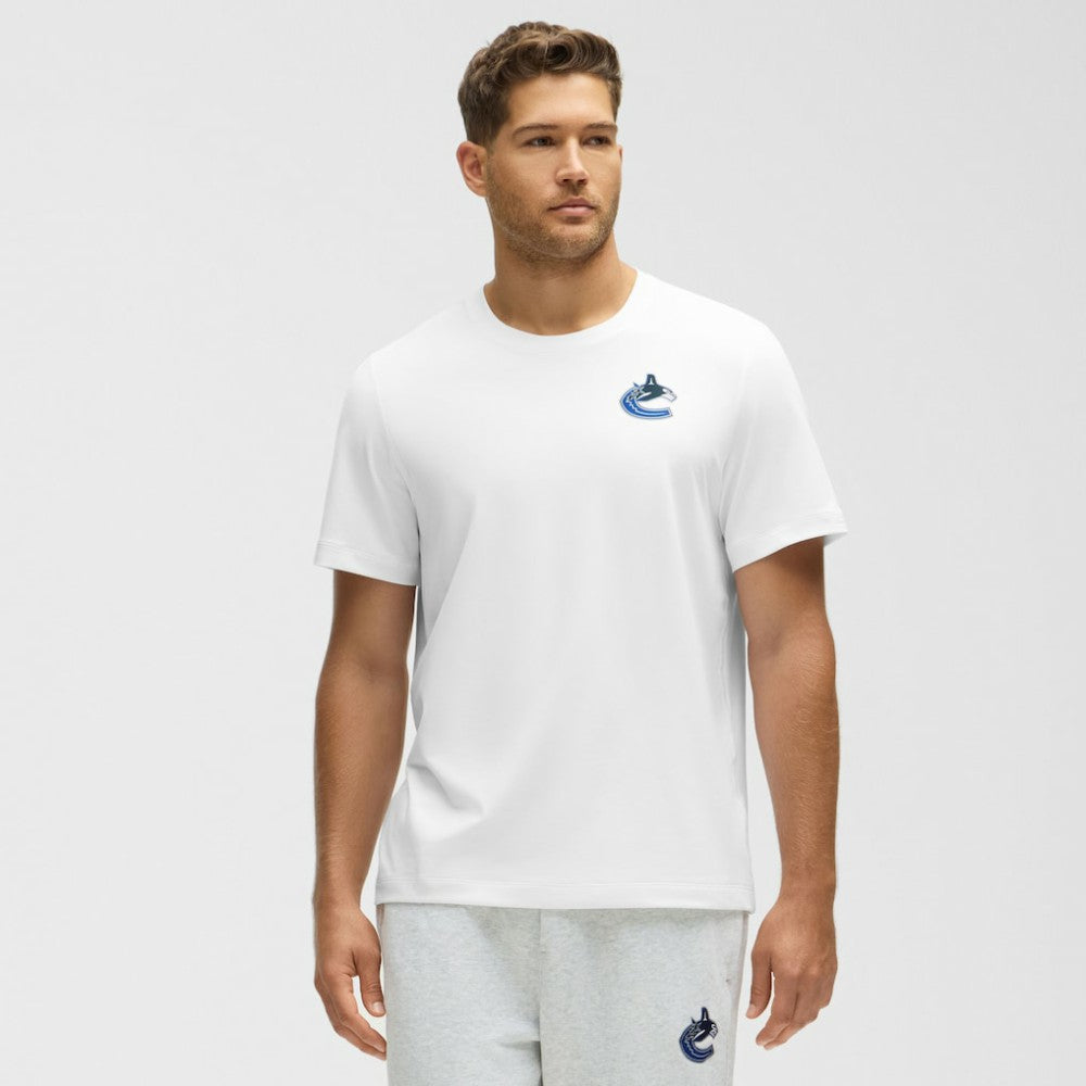 NHL White|White Vancouver Canucks lululemon Soft Jersey T-Shirt