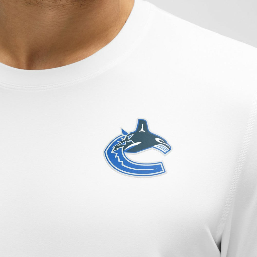 NHL White|White Vancouver Canucks lululemon Soft Jersey T-Shirt