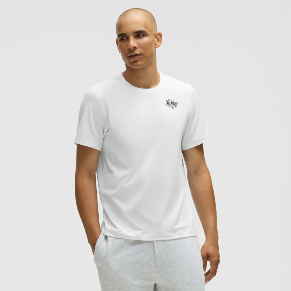 NHL White|White Los Angeles Kings lululemon Soft Jersey T-Shirt