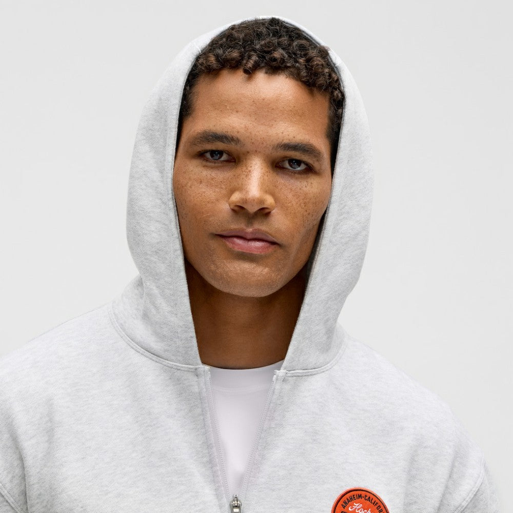 NHL Heathered Core Ultra Light Grey|Heathered Core Ultra Light Grey Anaheim Ducks lululemon Steady State Full-Zip Hoodie