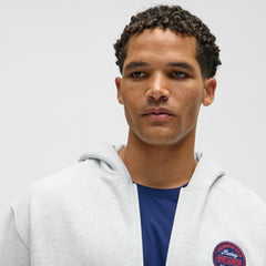 NHL Heathered Core Ultra Light Grey|Heathered Core Ultra Light Grey Columbus Blue Jackets lululemon Steady State Full-Zip Hoodie