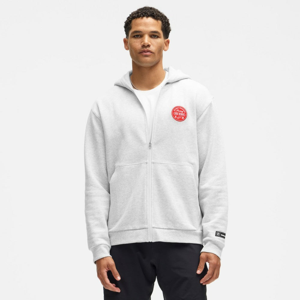 NHL Heathered Core Ultra Light Grey|Heathered Core Ultra Light Grey Detroit Red Wings lululemon Steady State Full-Zip Hoodie