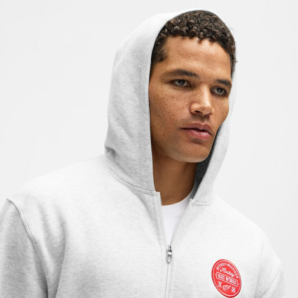 NHL Heathered Core Ultra Light Grey|Heathered Core Ultra Light Grey Detroit Red Wings lululemon Steady State Full-Zip Hoodie